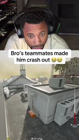 Bro HATES his teammates 😭😭💔 #fyp #gaming #callofduty #blackops6 #warzone 