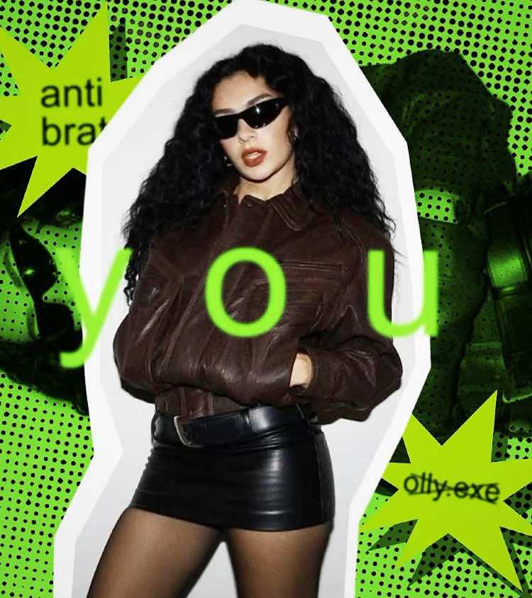 [fw] BRAT is no more, be ready for anti brat to take over. Any symbols of the brat herself @Charli XCX is strictly forbidden. | ib: @fletcher [#brat #antibrat #charlixcx #bratedit #bratsummer #edit #viral] 