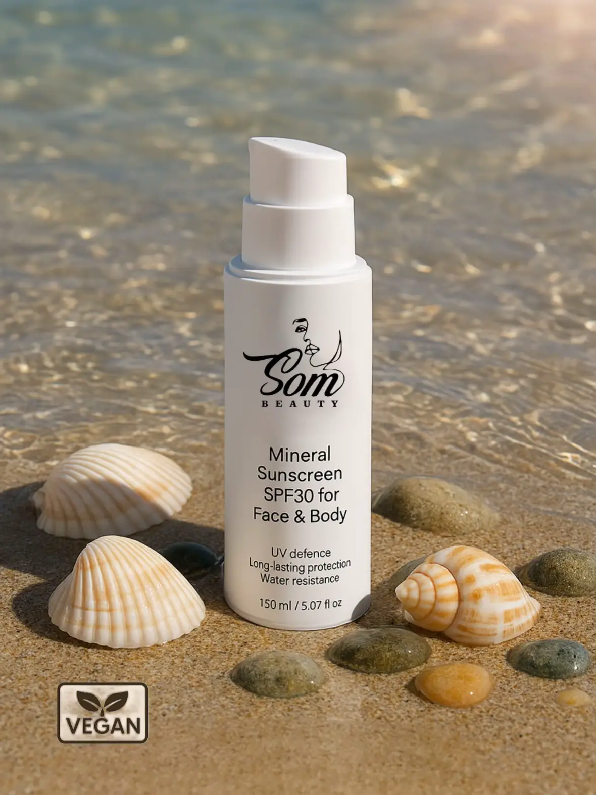 Type: Mineral Sunscreen For: Face & Body SPF: 30 Skin Type: All skin types Texture: Lightweight, non-sticky, non-whitening Claims: Broad-spectrum, water-resistant, dermatologically tested #glowingskin #vegan #organic #antiaging #moisturizerviral #moisturizerviral #Moisturizer #eyes #relaxation #selfcareroutine #healthyhair #beautytech #collagenboost #spf #moisturizer #crueltyfree #hydration 