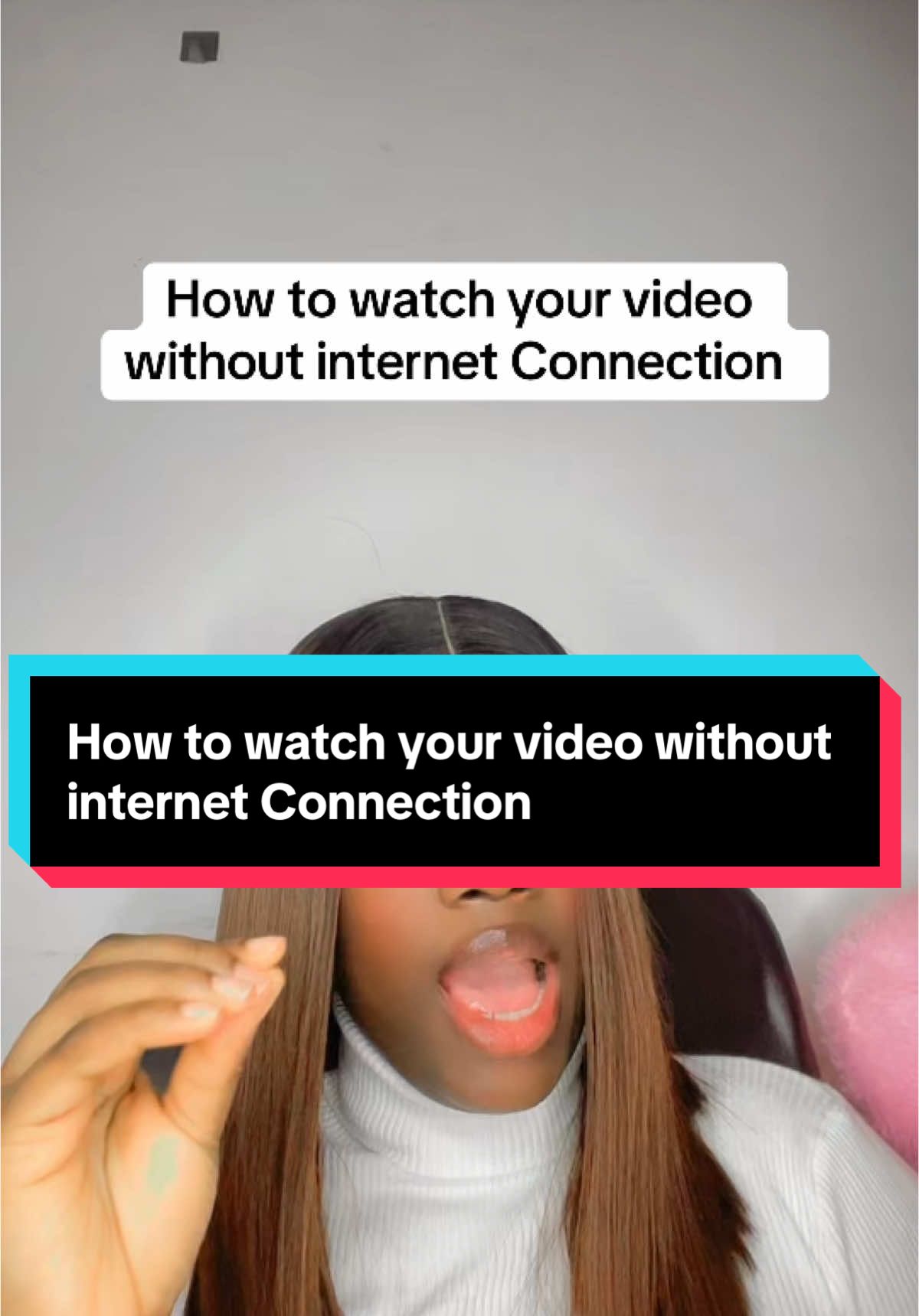 How to watch your video without internet Connection #creatortips #tiktoktutorials #tiktoktips #newtiktokers #tiktokbeginners #realqueenzoe0 