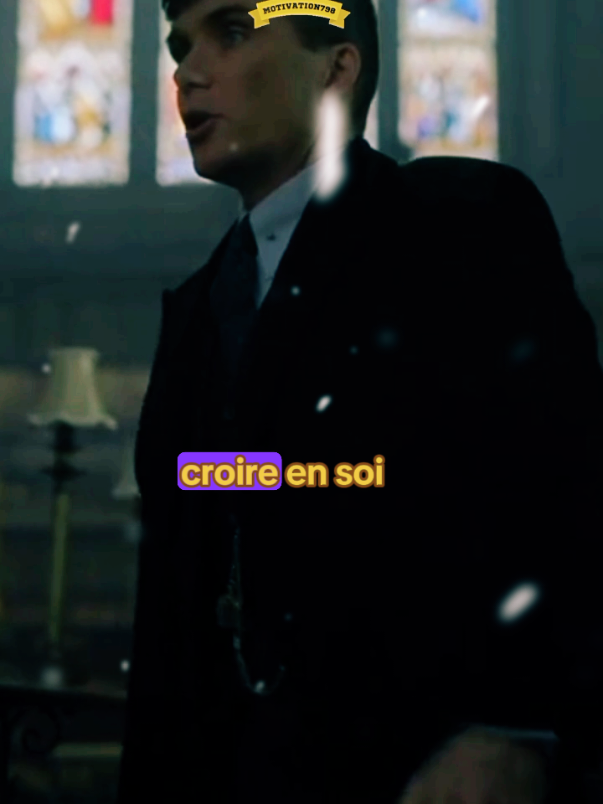 Avance à ton rythme, avec confiance. Parce que croire en soi… c’est déjà presque réussir. #motivation #confianceensoi #conseildevie #réussite #mindset #thomasshelby #pourtoi #fyp 
