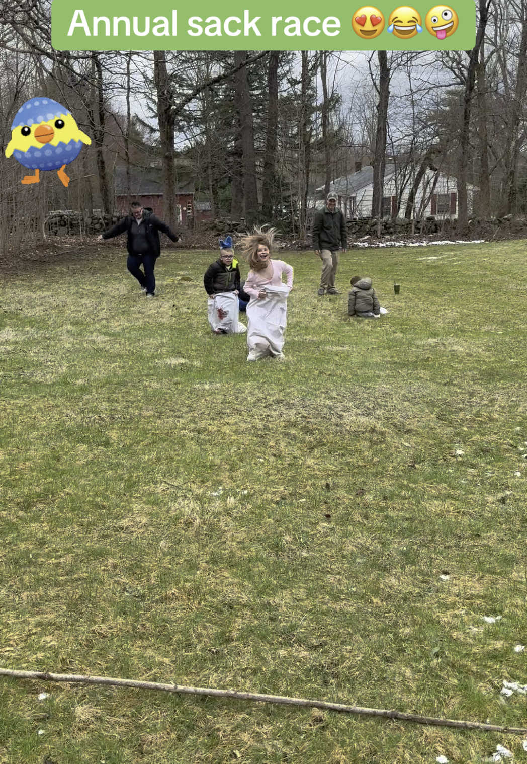 #sackrace #easter #palmsunday #family 