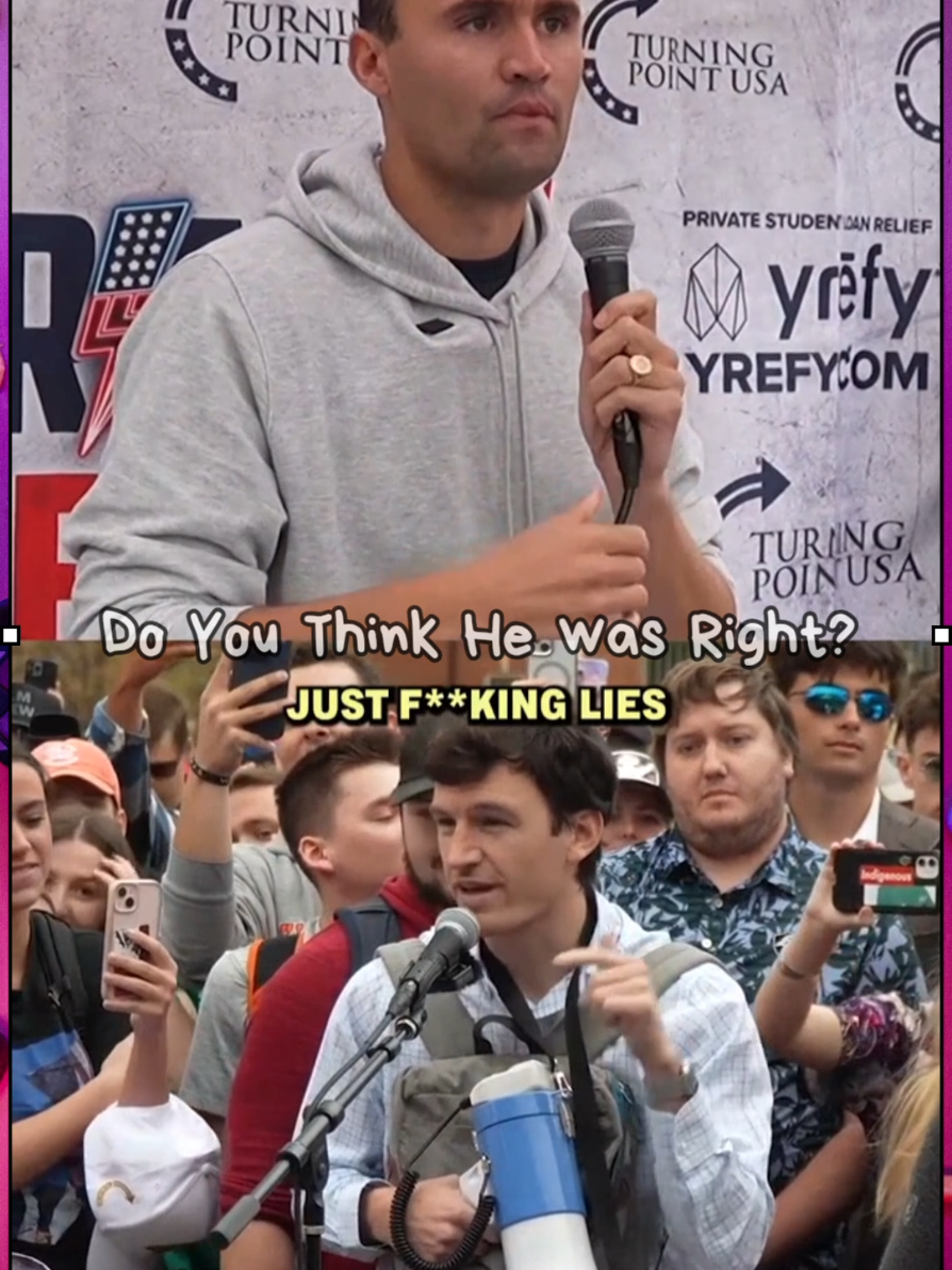 Do You Think He was Right? 1/2 #charliekirk #debate #politics 