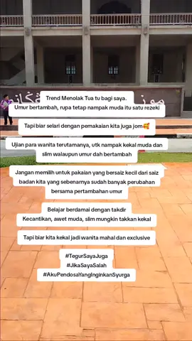 Jom terus usaha labuhkan tudung, elak tudung jarang, baju jarang, baju seluar ketat. Jadi wanita exclusive 🥰 #menolaktua #wanitaexclusive 