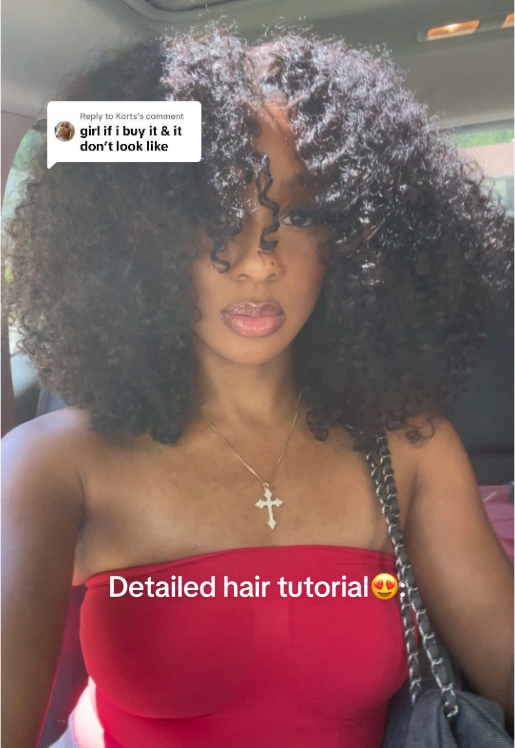 Replying to @Korts here’s the detailed tutorial and unboxing for y’allll 😆 #oqhair #gluelesswig #oqgluelesswigs #kinkycurly #wiginstall @oqhairshop @oqhairofficial @OQHAIR 