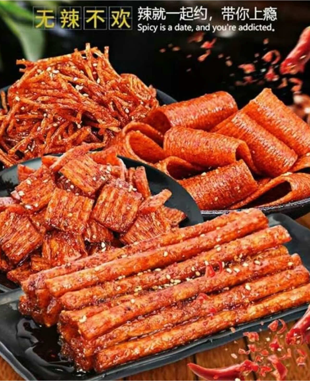 Que Cay Tăm Cay Tẩm Vị Spicy Strip Ăn Liền Nội Địa Trung 62G #quecay #caycay #xuhuongtiktok #doanvat 