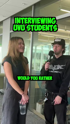 Interviewing UVU students #uvu #uvuinterview #robertcarpenter #mormontiktok #mormontok 