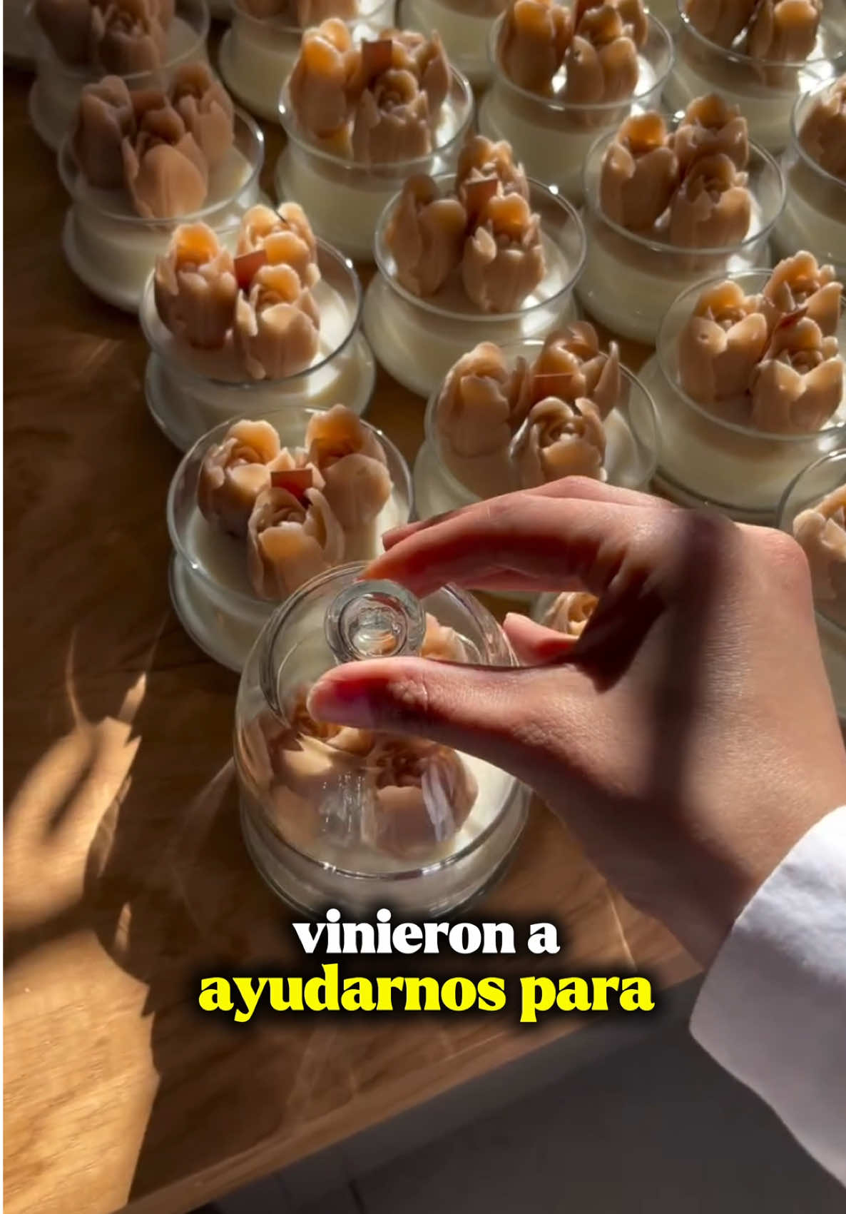 Vendimos 3500 velas. 