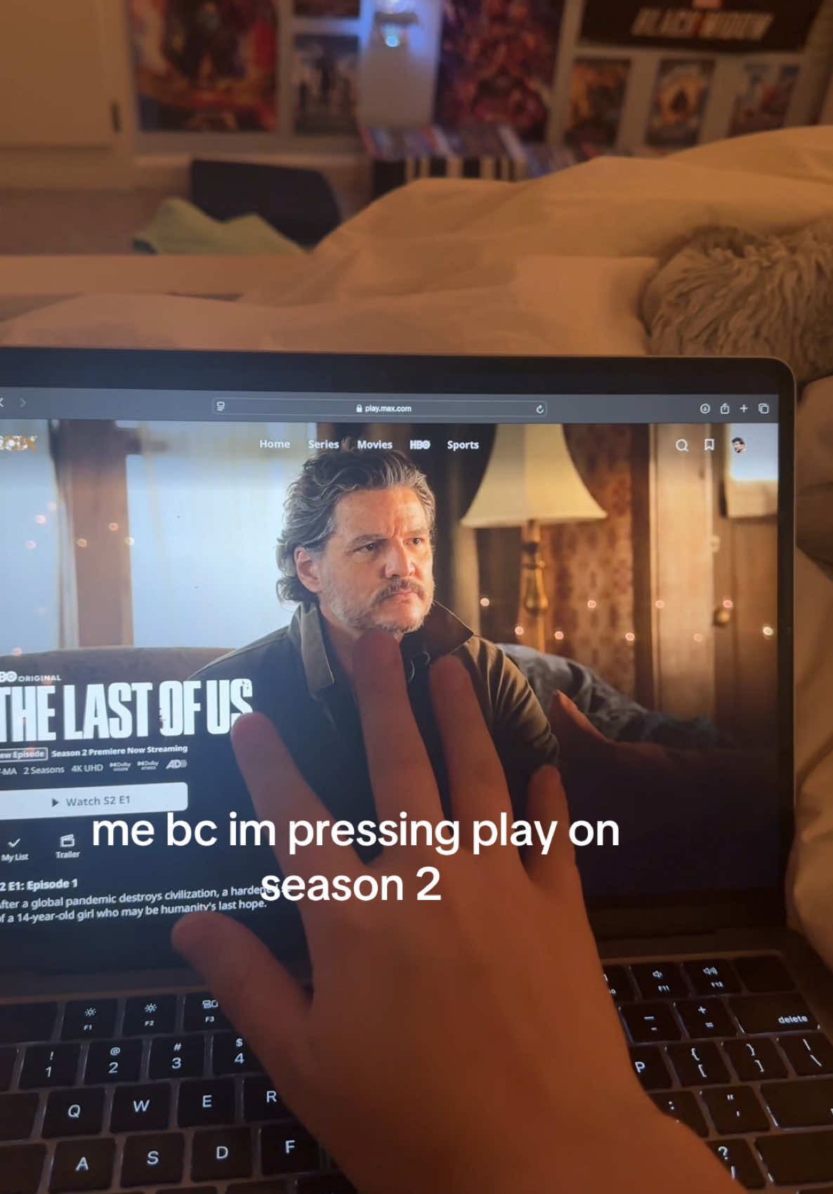 I think we’re safe for the first episode tho😣 see yall on the other side #thelastofus #tlou #joelmiller #pedropascal #elliewilliams #bellaramsey 