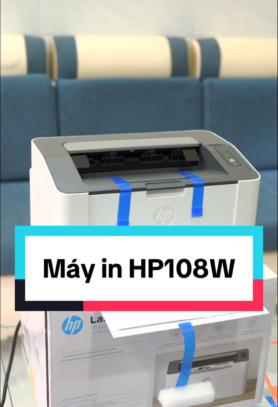 Máy in HP108W, nhỏ gọn, tiện ích, đa năng, phù hợp cho dân văn phòng! #xuhuong #fyp #mayin #review #thietbivanphong #LearnOnTikTok #xuhuongtiktok 