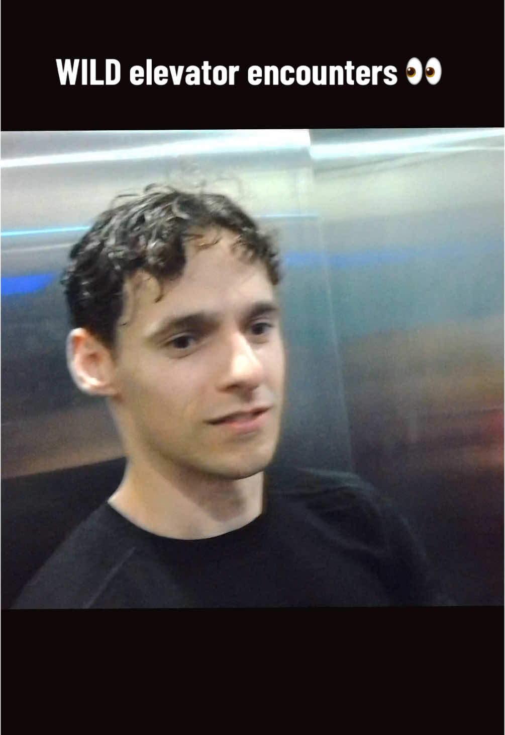 Creeping out the lift again