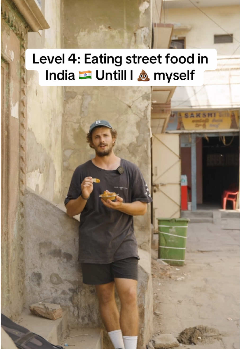 Eating street food in India untill I sh#t myself #streetfood #streetfoodindia #india #travelvlog