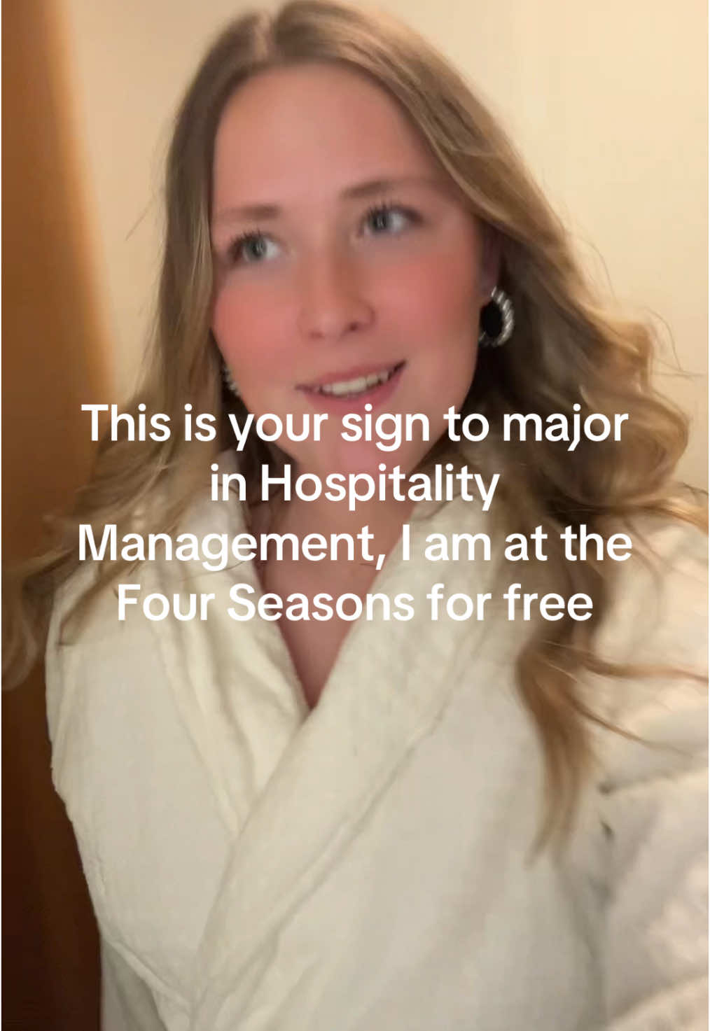 Most fun career path ever #fyp #hospitalitymanagement #foryoupage 
