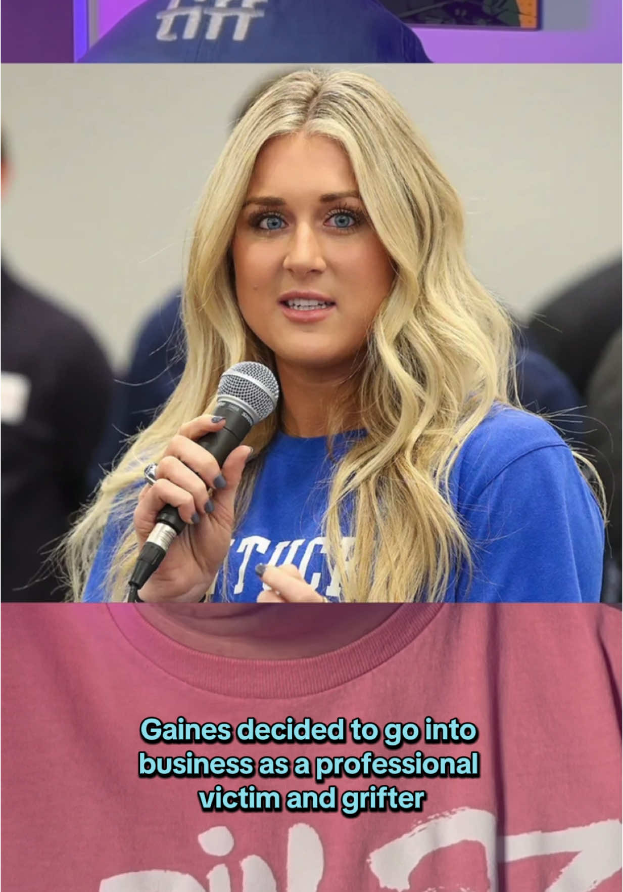 Talk about gains! (As in all the money she gained from grifting conservatives) 