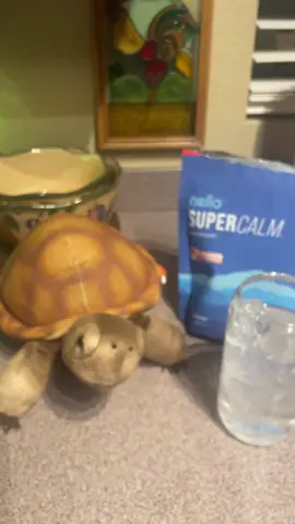 Testing out nellosupercalm not sponsored, not an ad #tortoise #reviews #supercalmdrink #nellodrink #nello #supercalm #calmingdrinkmix #ashwagandha #ksm66 @Drink Nello 
