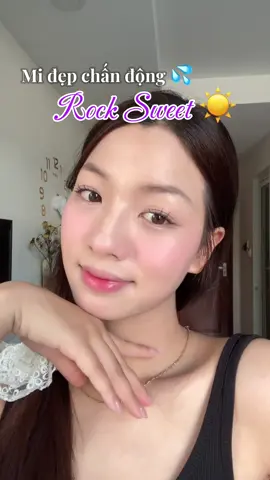 Lâu rồi mới tìm được mã mi nhức nách cỡ này #rocksweet #makeup #migia #xuhuong 