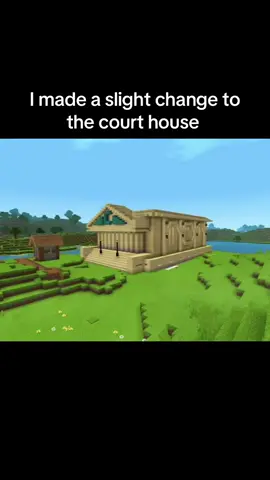 #fyp #Minecraft #build #court #courthouse 