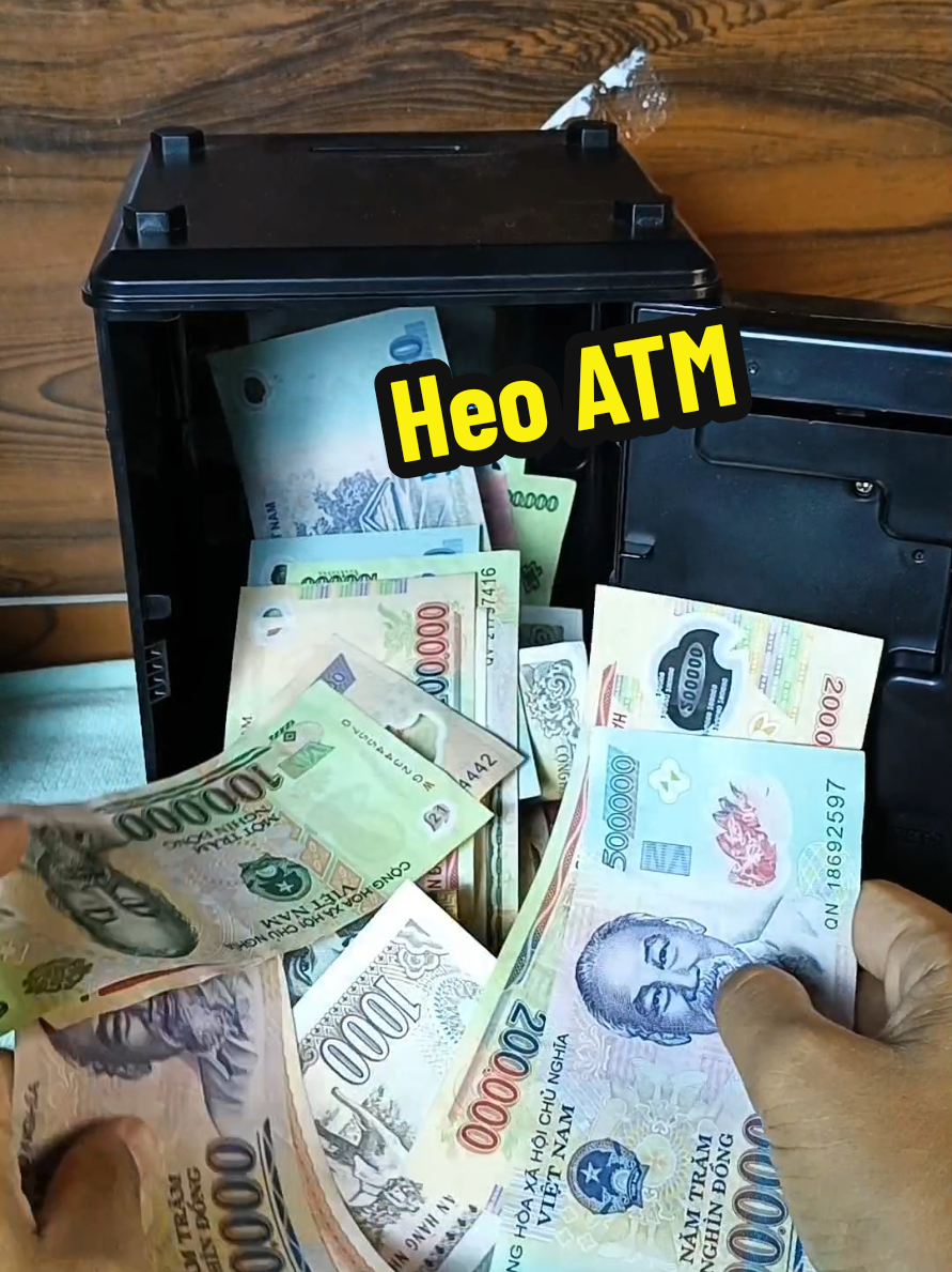Trả lời @nguyenthuong_memoon Đang tiết kiệm bằng heo điện tử có mật khẩu này nè b #mebimreview #tietkiemtien #heodientu #heodat 