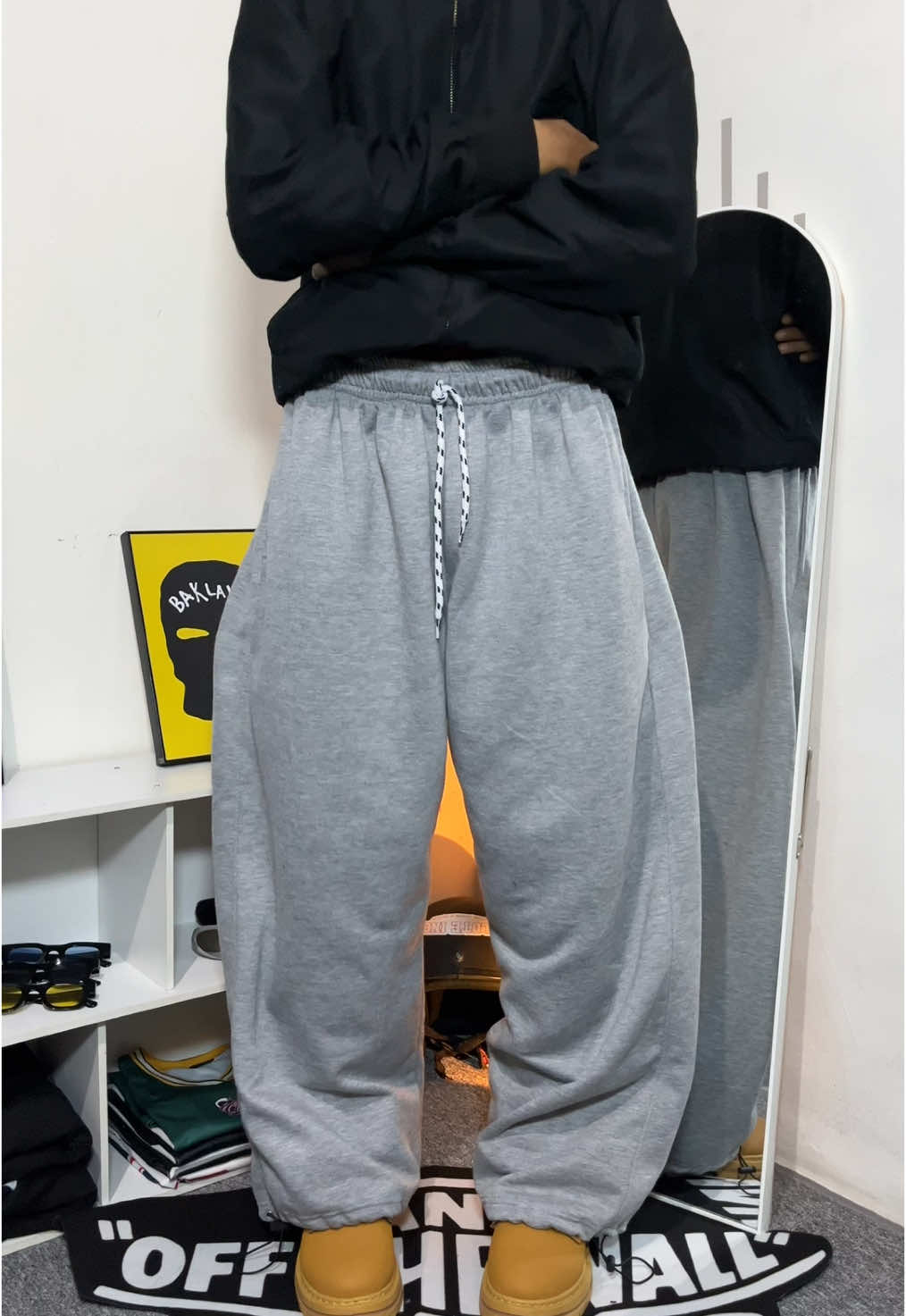 Masa g mau CO celana sebagus ini😍#fyp #celanapanjang #celanagombrang #sweatpants #381 #fyp 