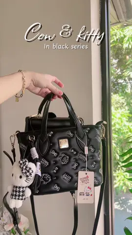 Cow & kitty in black series ✨ #cowandkitty #bagcollection #womensbags #cutebag #pinkbag #coquettebag #missleetrends @Miss Lee Trends 