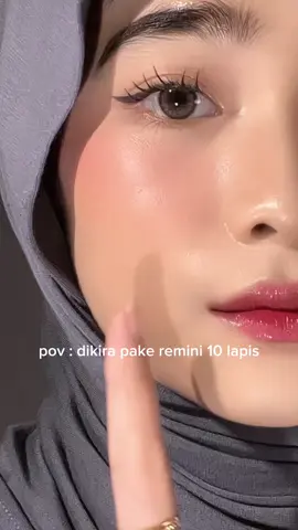 anak baru tapi senampol ini😚 #loosepowder