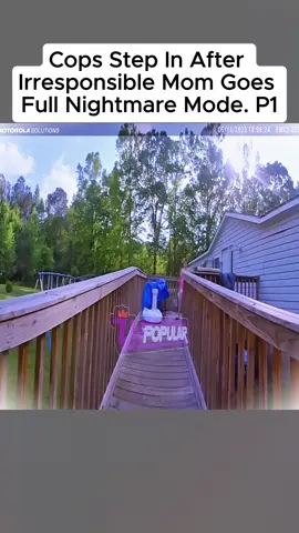 Cops Step In After Irresponsible Mom Goes Full Nightmare Mode #fyp #usa #cam #situation #bodycam #criminal #cops #police