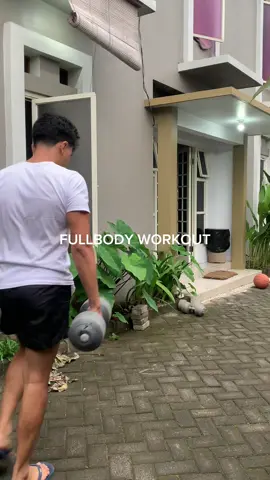Fullbody Workout pake Dumbell