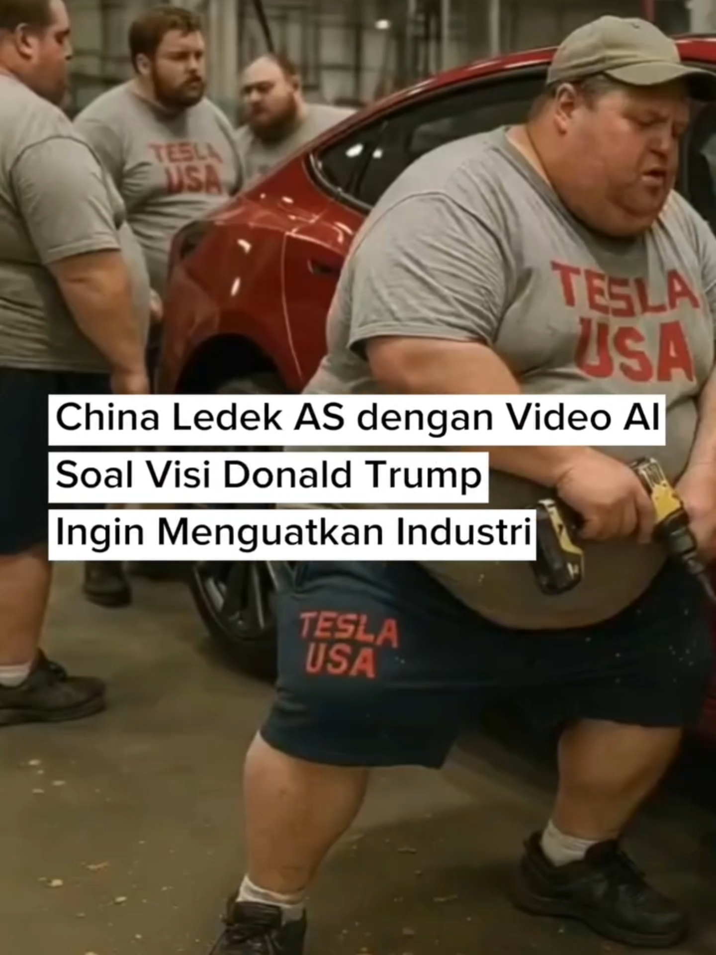 China Ledek AS dengan Video AI Soal Visi Donald Trump Ingin Menguatkan Industri Amerika Serikat sedang mendorong re-industrialisasi, alias mulai produksi barang-barang sendiri lagi. Namun netizen China menyindir balik lewat meme dengan video buatan AI. Video ini memperlihatkan suasana pabrik seperti di negara berkembang, sebuah sindiran tajam soal ambisi Amerika membangun industrinya sendiri.
