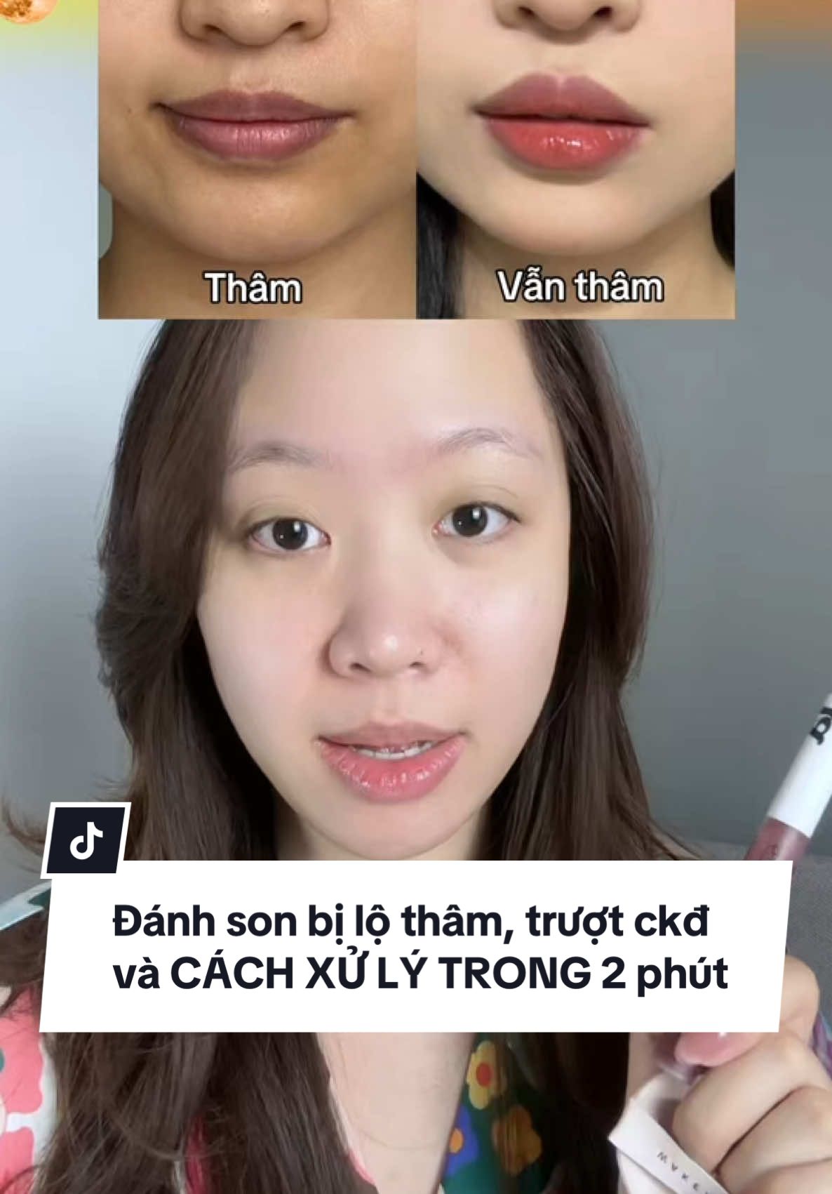 Đánh son bị lộ thâm, trượt che khuyết điểm và cách xử lý trong vòng 2 phút ✨ #janehere #janehereofficial #makeup #makeuptutorial #makeupcanhan #LearnOnTikTok #thuvienmakeup #khoamakeupcanhan2025 
