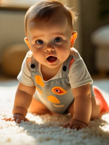 baby say papa papa#cute #cutebaby #adorable #talkingbaby #babylove #trends #fyp #ai 