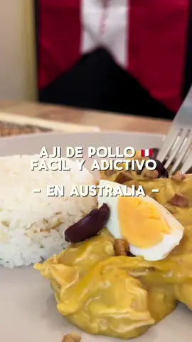 ¡Vuelvo con esta receta de ají de pollo mejorada! Ahora con el toque perfecto de audio 🎤🍗 Viviendo en Australia, cocinando como en Perú 🇵🇪👨🏻‍🍳🇦🇺  #chefperuanoenaustralia #ChefPeruanoWorldwide #comidaperuanaenaustralia #peruviancuisine #cooking #comidaperuana ###recetaperuana #cheflife #comidaperu #contenidoperuano #peruanoenaustralia #peruvianfood #ajidepollo #latinfood #FoodTok #australiaEats #recipetok #homecooking #tiktokfoodie