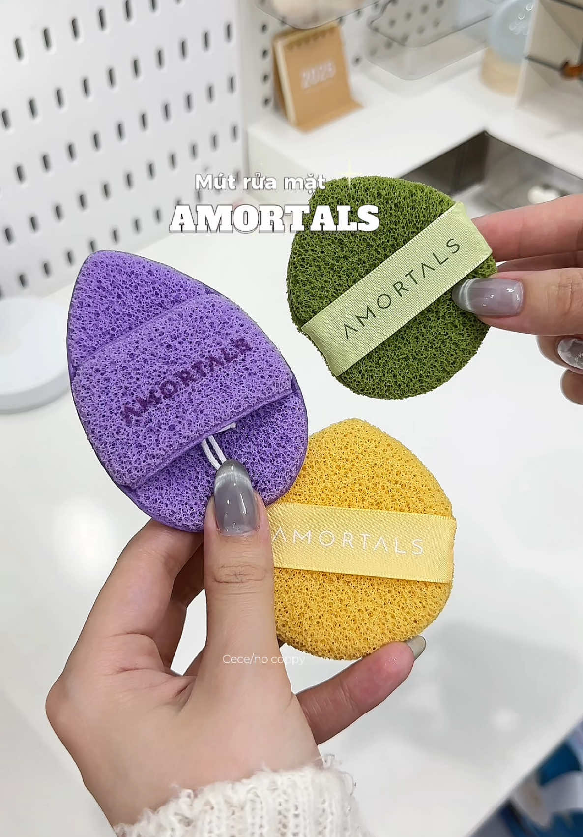 Mút rửa mặt Amortals 🫑🍏🍏#xuhuongtiktok #unboxingvideo #riview #xuhuong #mutruamat #bongruamat #skincare #botruamat #skincare 