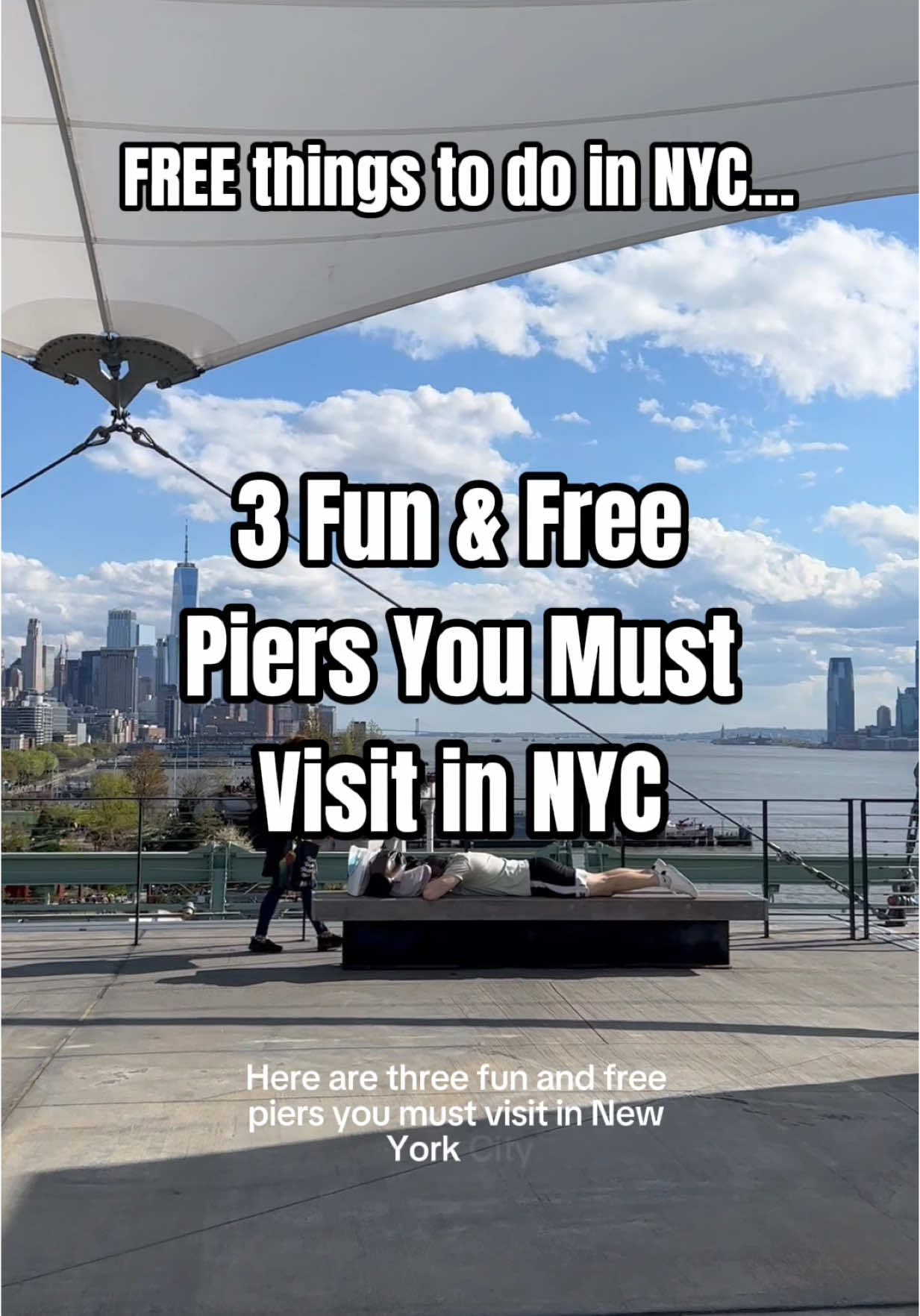 3 Fun & Free Piers You Must Visit in New York City #nyc #NewYork #travel #visitnyc #nybucketlist 