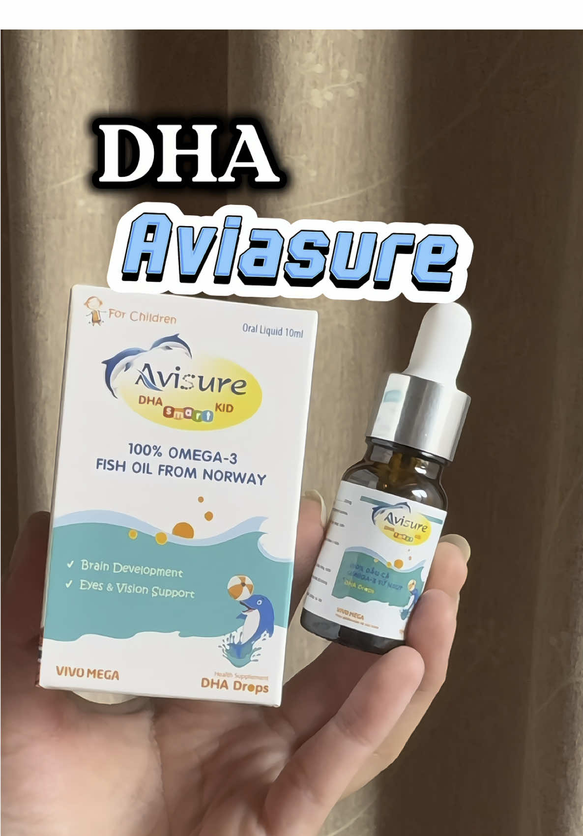 Các mom ơi ! Nhớ bổ xung DHA để con trộm vía thông minh nhé ! #avisure #avisuredha #dha 