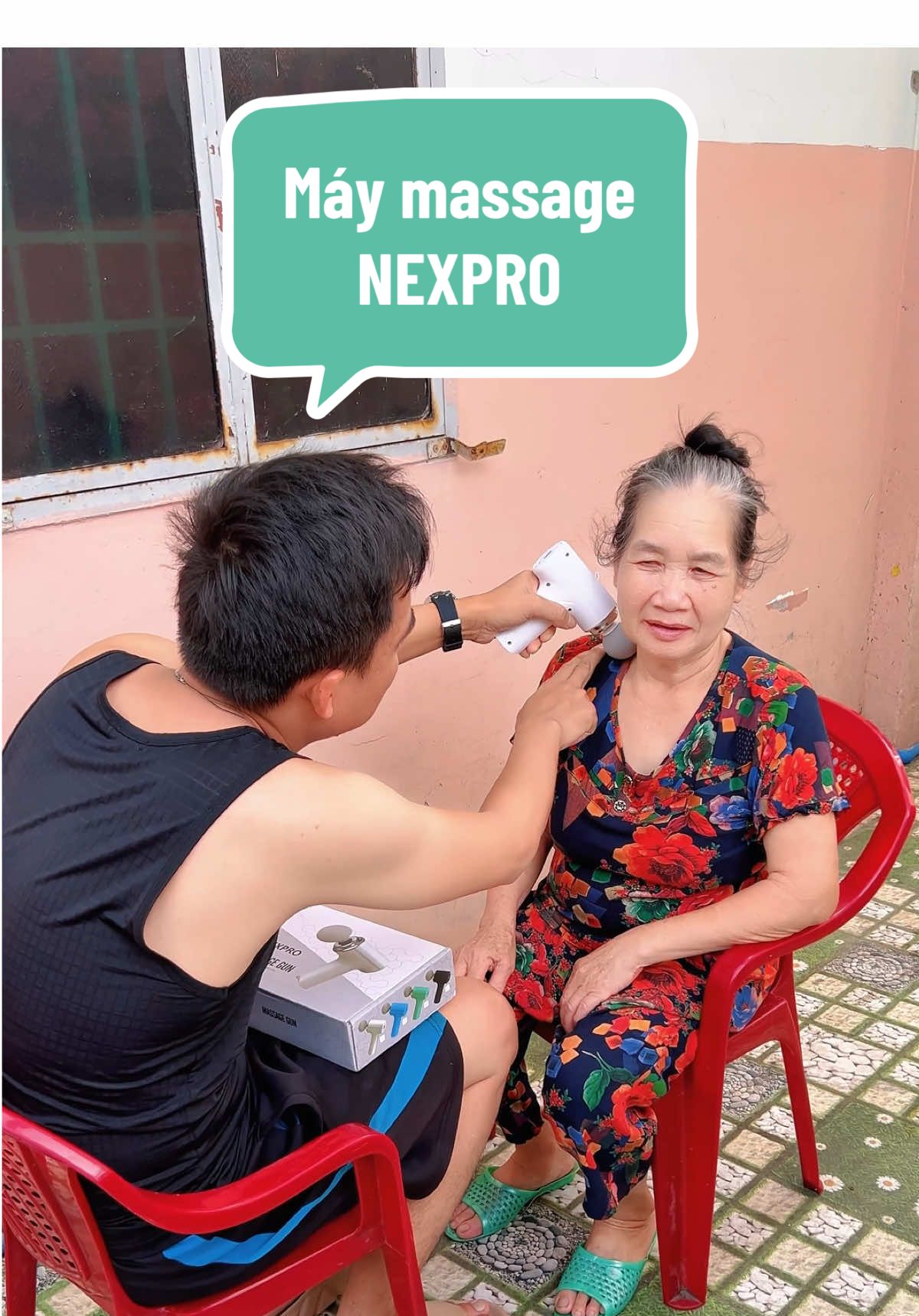 Máy massage NEXPRO phù hợp cho mọi người, dễ sử dụng, hiệu quả cao #massage #maymatxacamtay #maymassage #nexpro #maymatxa #xoabop #ojkdangtien #doanbichthuy90 