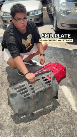 Skid plate for montero and strada 4x4 offroad #offroad #ruggedrigs #4x4 #skidplate #montero #strada #triton #fortuner #hilux #terra 