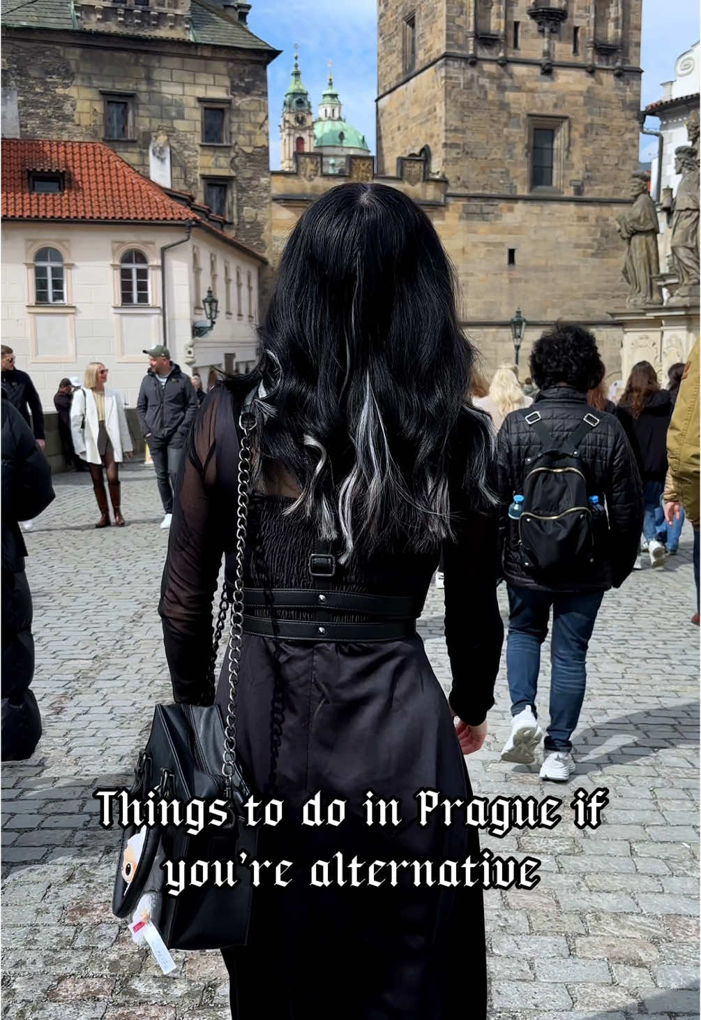 🫶🏻🖤 #prague #travel #alternativetiktok #alttiktok #gothicarchitecture #metalmusic #alternative 