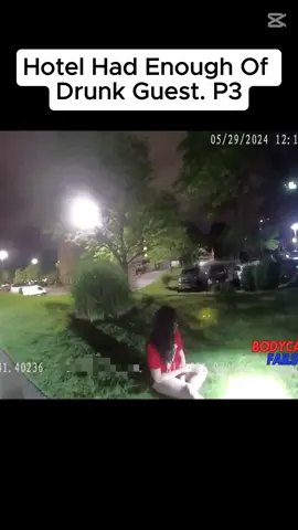 Hotel Had Enough Of Drunk Guest #fyp #cam #usa #situation #criminal #cops #police #bodycam