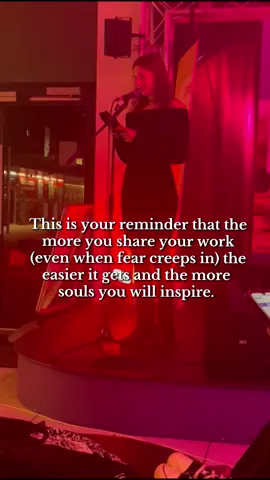 I have come so far since I first shared my poetry and I remember how scared I felt in that moment when I first got up on stage but it truly was worth it to get to where I am today 🫶🏻 #poetry #poetrylover #poetrytok #bevulnerable #shareyourart #artist #confidence #explorepage✨ #foryoupage❤️❤️ 
