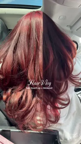 hair vlog, copper red 👩🏻‍🦰 #hairvlog #copperhair #hairinspo 