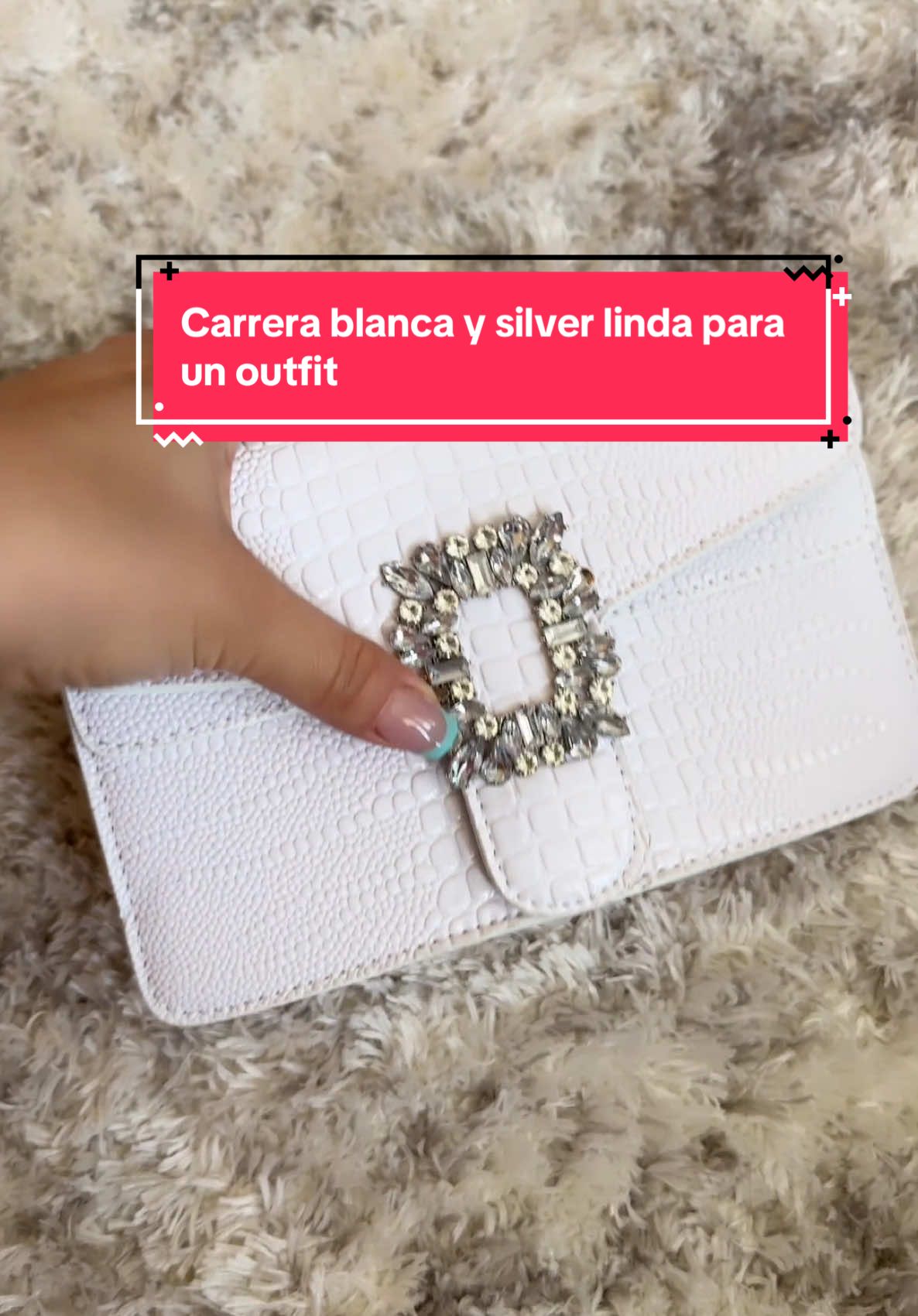 #carteras #womens #outfit #fashion #tiktokshop #parati #handbag #whitecolor 