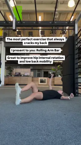So good for hip and low back mobility  #lowbackstretches #hipmobility #hipinternalrotation #hipstretches #thoracicrotation #lowbackpain #runnersstrength 