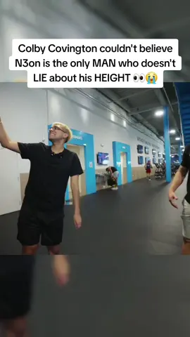 Colby Covington couldn't believe N3on is the only MAN who doesn't LIE about his HEIGHT #n3on #colbycovington 