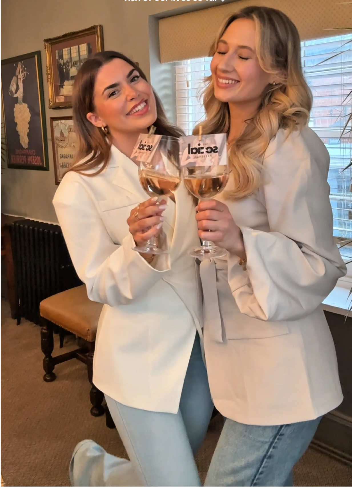 here’s to it all working out 🥂✨ #businessowner #socialmediamanager #socialmediaagency #BestFriends #bestfriendgoals 