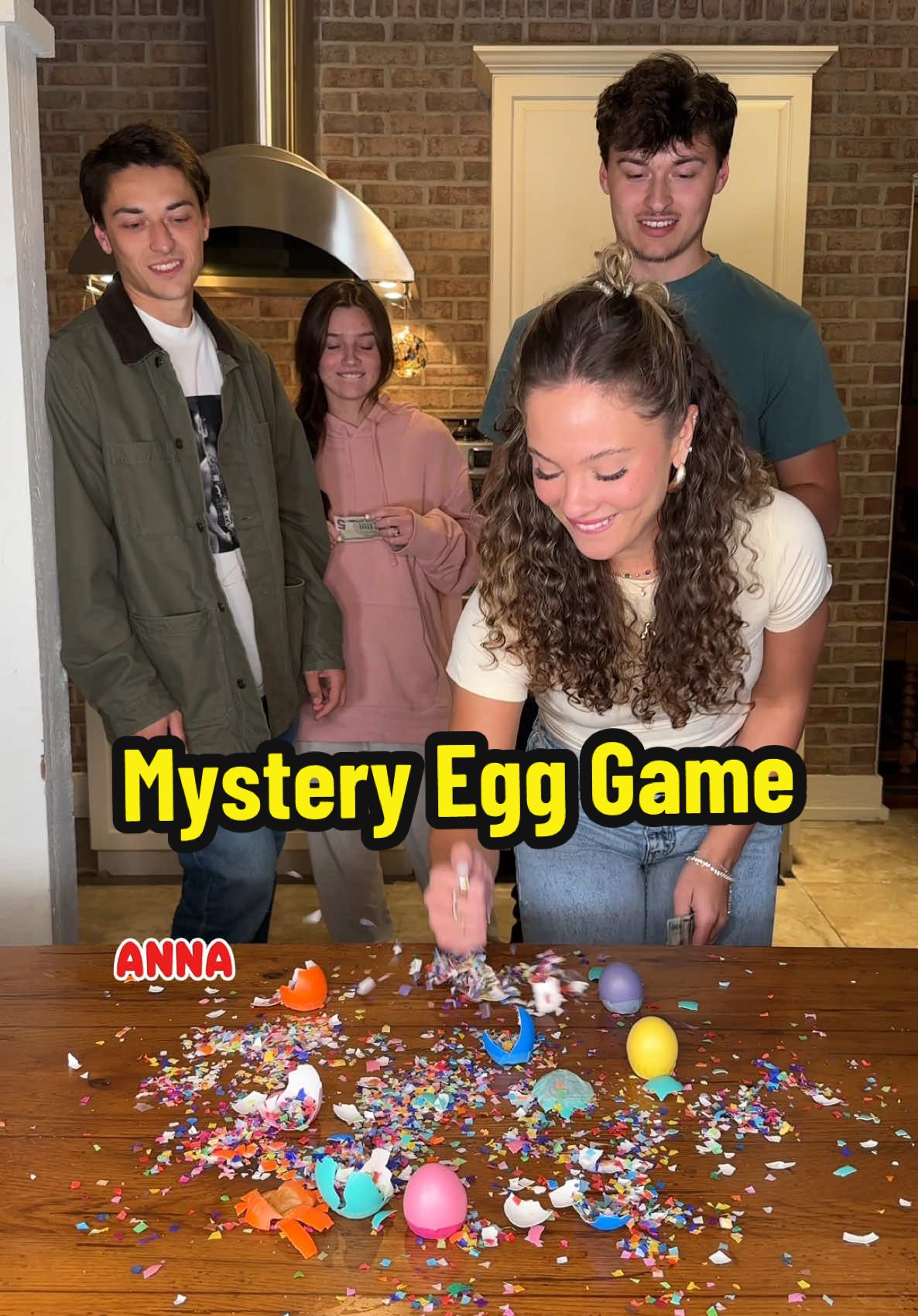 Family mystery egg challenge! #familygamenight #eastergames #eastereggs #FamilyFun #fungame #partygames #moneygames #holidaygames 