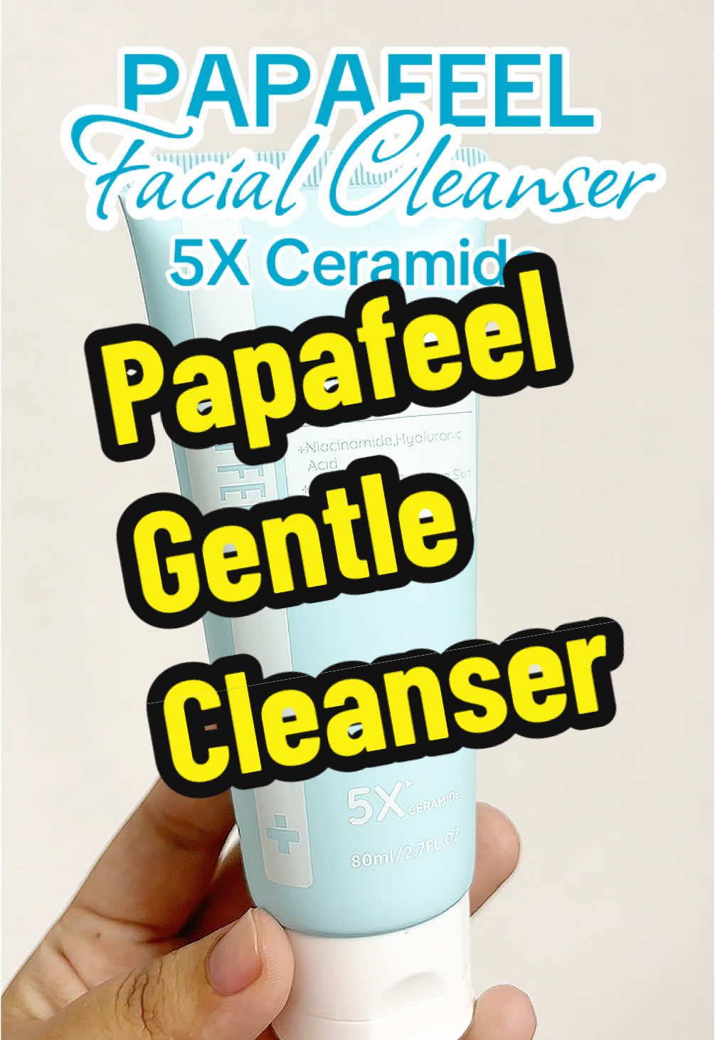 One of my most favorite Facial Cleansers ever! #papafeel #papafeelbeauty #BeautyTok #tiktokviral #foryou #skincareroutine #facialcleanser 