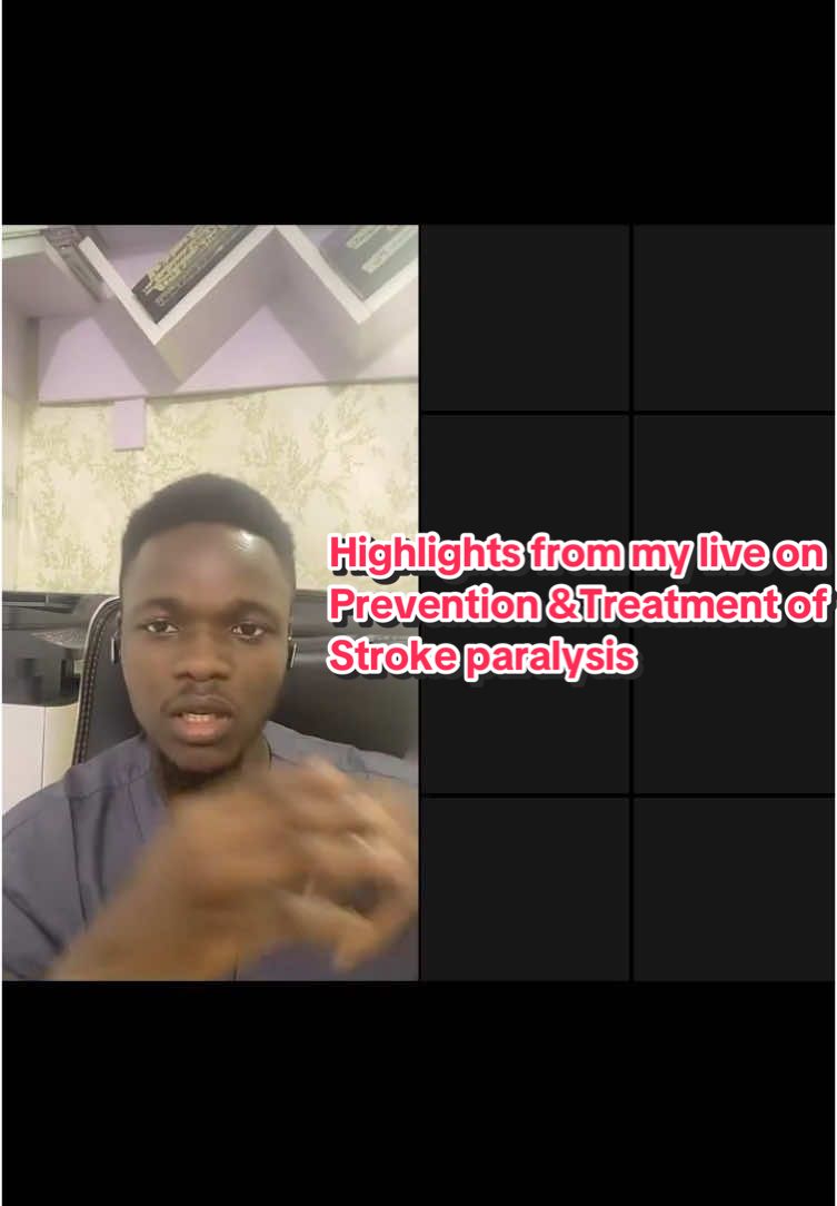 Highlights on my live on STROKE PARALYSIS. Stay tuned on my next LIVE (evey sunday) #LIVEhighlights #TikTokLIVE #LIVE #stroke #strokesurvivor #strokeawareness #strokerecovery #abeokuta #stroketreatment #akoladenaturalmedical 