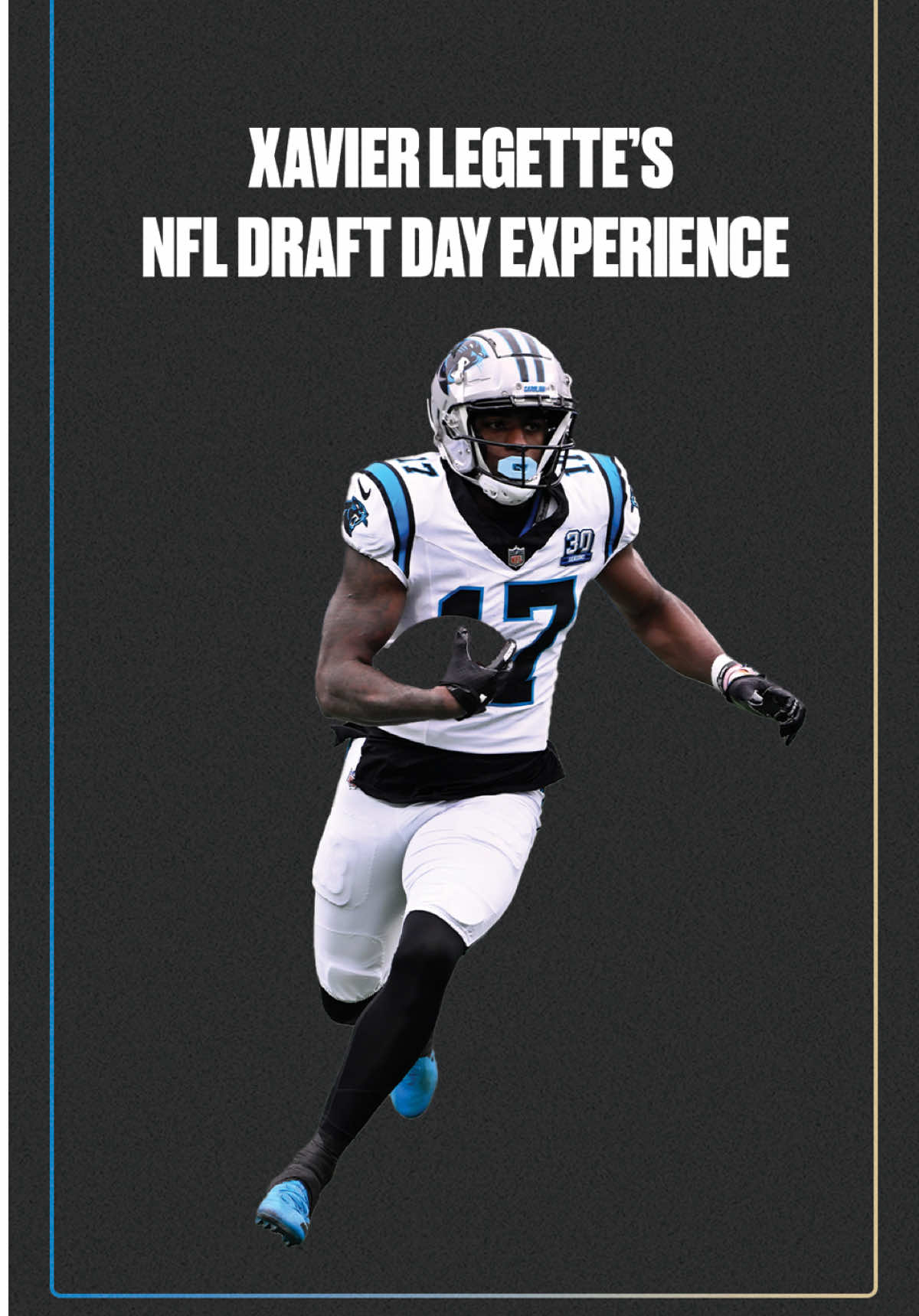 Panthers WR Xavier Legette recaps his draft day experience where he was the final pick of the 1st round of the 2024 NFL Draft 🏈 #nfl #nfldraft