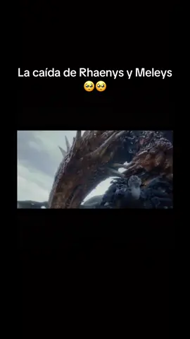 De las muertes que más dolió en la 2da temporada 🥺🥺 la caída de la reina roja y la reina que nunca fue 🥲🥲 #rooksrest #battle #batalla #rhaenyratargaryen #rhaenystargaryen #meleys #sunfire #casadeldragon #houseofthedragon #dragon #danceofthedragons #death 
