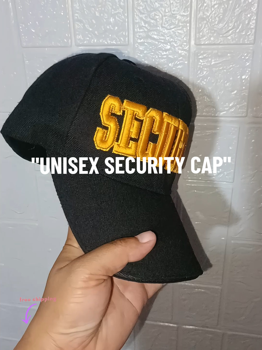 Get yours now!  #securitycap #unisex #securityaccesories 